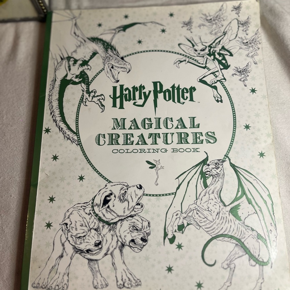 Harry Potter Magical Creatures Coloring Book - Unused